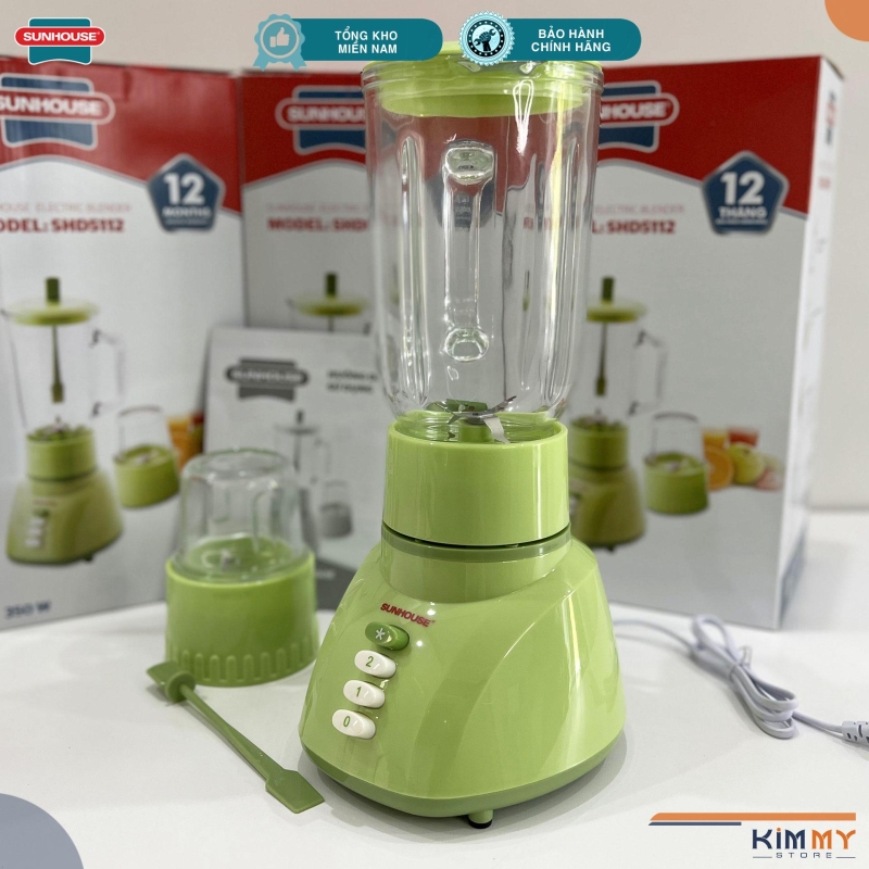 Máy xay sinh tố 2 cối thủy tinh SHD5112 - 350W